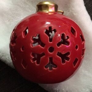 Red Holiday Ornament